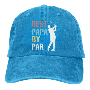 Golf Papa T mees naise Retro Pestud Kauboi müts Hip-hop mütsid
