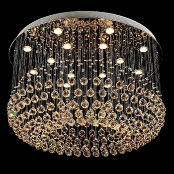 Kaasaegne LED-k9 kristall Lühtrid Tuled läige Lühtrid lambid elutuba hotelli fuajees valgustus