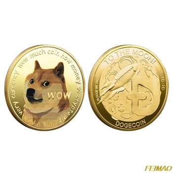 Doge mündi Mälestusmündid Armas Koer Muster Koera Aasta Müntide Kogumine