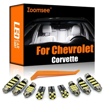 Zoomsee Salongi LED-Chevrolet Corvette 1984-2013 Canbus Sõiduki Pirn Sise-Dome Kaardi Lugemine Kerge vigadeta Auto Lamp Komplekt