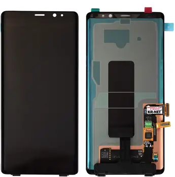 Algne Note8 Musta dot AMOLED koos raami Samsung Galaxy MÄRKUS 8 LCD N950U N950F ekraan puutetundlik Varuosad