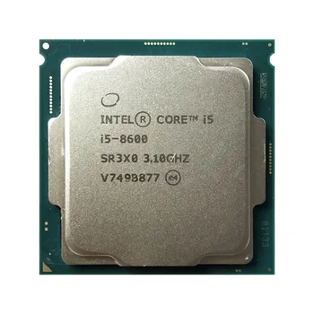Intel Core i5-8600 i5 8600 3.1 GHz Kuus-Core Kuue Lõnga CPU Protsessor 9K 65W LGA 1151