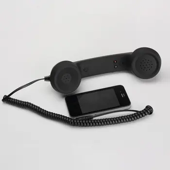 Klassikaline Vintage Design Kiirguskaitse Telefon Telefon Mini Mic, Speaker Telefon Kõne Vastuvõtja iPhone