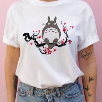 Kawaii Harajuku t-särk Naiste Ullzang Graafiline T-särk Naljakas Cartoon riided Anime Top Tee Naiste vintage tshirt naised