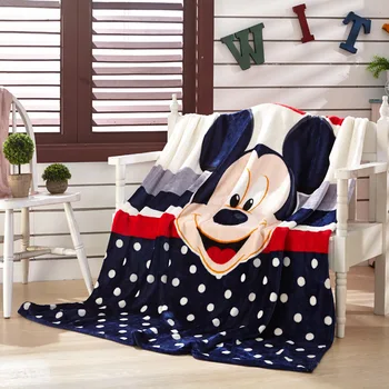 Disney Cartoon Roosa Minnie Mickey Mouse Pehme Lapp Tekk Visata Tüdrukute Laste Voodi, Diivan Diivan Lapsed Kingitus 150X200CM