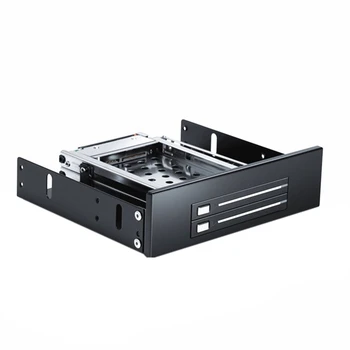 2-Bay 2.5 Tolline 5.25 Optiline Drive Plaat SATA HDD/SSD Mobile Rack for 2.5 SSD Ruum