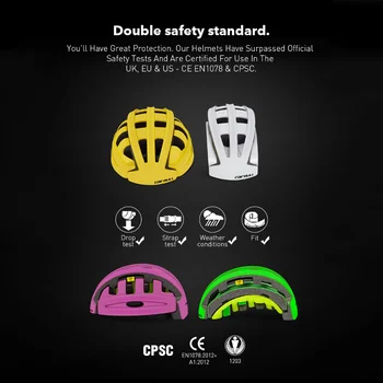 Cairbull LEIDA Kokkuklapitavad Jalgrattasõit Kiiver Kaasaskantav Paksenema Kokkupandava Jalgratta Kiiver CE sertifikaat koos LED Rearlight Linna Kiiver