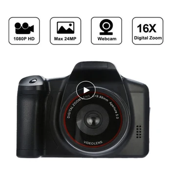 Algtaseme SLR digikaamera 16 Miljonit Pikslit Kodus HD 1080P 16X Digitaalne Suum CMOS-Andur, Sisseehitatud Mikrofon, Fotograafia