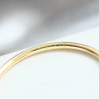 DIY 14K Gold Gild Ringi Ringi Hulgimüük Mood Tarvikud Naine Ringi Ehted Kulla Värvi Käsitsi Handmake Materjal