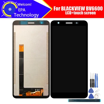 5.7 tollise BLACKVIEW BV6600 LCD Display+Touch Screen Digitizer Assamblee Originaal LCD+Puutetundlik Digitizer jaoks BLACKVIEW BV6600+Tööriistad