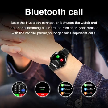 E1-2 Smart Watch Bluetooth Kõne Meeste Veekindel IP67 Täielikult Puutetundlik Ekraan 2021 Uus Spordi Smartwatch Android ja IOS Fitness Tracker