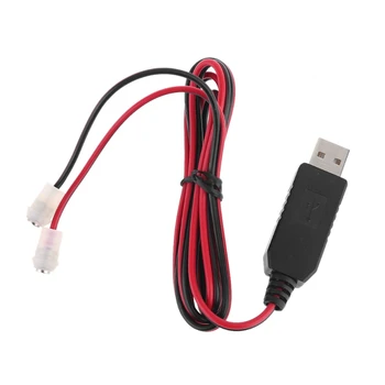 Magnet-USB-1,5 V 3V 4.5 V 6V toitekaabli Võib Asendada 1-4tk AA D AAA Patarei E56B