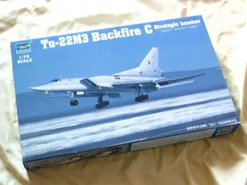 Trumpeter 1/72 Jet Nõukogude Tu-22M3 Backfire-C Pommitaja Võitleja Staatiline 01656 Mudel TH07098-SMT2