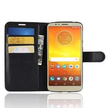 Motorola Moto E5 Juhul Katavad Kvaliteetsed Nahast Flip Telefon Puhul Motorola Moto E5 Rahakott Nahast Kate Seista