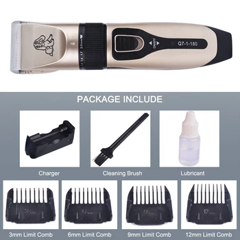 Elektri-Pet Hair Clipper Madal Müra Koer Kassi Karvade Trimmer Lõikur USB Laetav Pet Hair Clipper Hooldustooted
