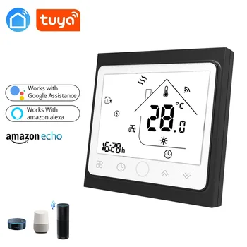 Tuya Wifi Programmeeritav Elektriline Küttekeha Temperatuuri Kontroller Smart Termostaat Põranda-Kütte Töötab Alexa Google Kodu