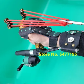 Võimas Laser Slingshot Vibulaskmine Bowfishing Shooting Kala Slingshot Õues Jahindus Ragulka Vibu Kalapüük Slingshot Vibulaskmine Komplekt