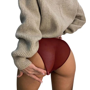 Naised Tülli Underwear Aluspüksid Pits Seksikas Naiste Vabaaja Aluspüksid Tüdruk Püksikud Daamid Tahked Värvi Pesu Intimates 2021