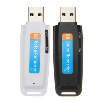 Mini U-Disk o Digitaalne Diktofon, USB 3.0 mälupulgad Maksimaalne Toetus 32GB Mälukaart