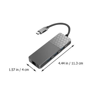 1tk USB Hub Lugeja Port Hub-USB-C Üleandmine Seadme USB-Hub