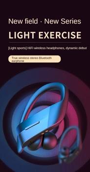 Uus M8 tõsi, traadita Bluetooth-peakomplekti sport töötab binaural mono-uus kontseptsioon, mis rippus kõrva nähtamatu kõrva