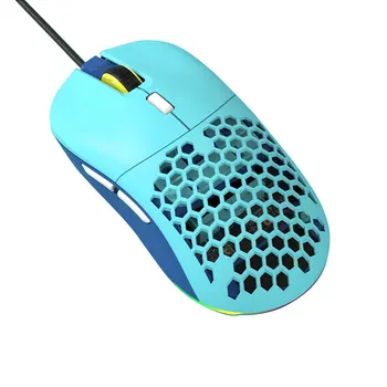F15 16000dpi Juhtmega Hiirt Office-Kodu Hiire Mäng Gaming Mouse Kärgstruktuuri Kest RGB Valguse Mõju, mis Sobib PC Sülearvuti