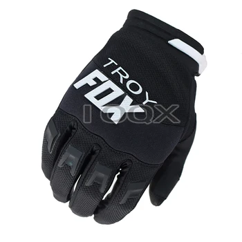 Tasuta Kohaletoimetamine Troy Fox Must/Sinine Mootorratas Õhk Võrgusilma Cycling Race Kindad Dirtpaw Kinnas Krossi Mootorratta Kinnas Mens Naine