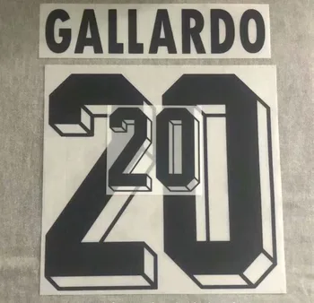 1998 Gallardo #9 Batistuta Trükkimine Ortega Nameset Kohandada Mis Tahes Nimi, Number Jalgpall Plaaster Badge)