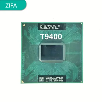 Intel Core 2 Duo T9400 SLB46 SLAYY 2.5 GHz Dual-Core Dual-Lõng CPU Protsessor 6M 35W Sokkel P