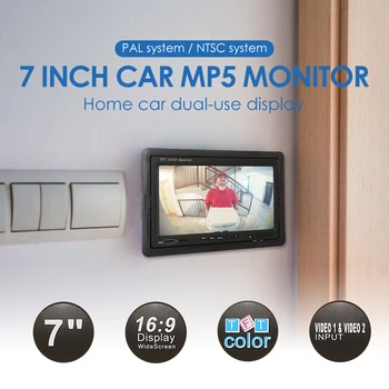7 tolline Auto Monitor USB-TF-Kaardi Video-Player Auto Osad, Seadmed DVD Kaamera Osad Rearview Kaamera autoraadio DVD