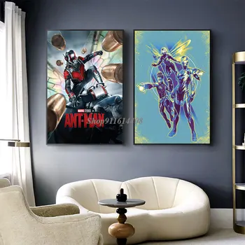 Ant-Man Imestad, Filmi Plakatid Avengers Seina Art Prints Lõuend Kunst Seina Pildid elutuba Home Decor Lõuend Maalid Anime