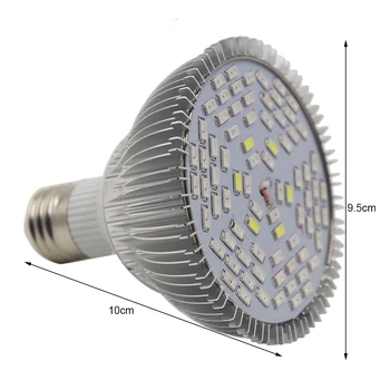 P30-78 LED 5730 Kiip E27 Lamp Omanik Täieliku Spektri Alumiinium Taimede Kasvu Lamp Lastetoa Lamp, Lill Kasvu Lastetoa Lamp