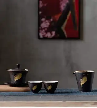 Hõbeda Spot Rui Ta Chengxiang Tee Komplekt Keraamiline Sancai Tureen Teekann Set Kung Fu Tee Tee Set Portselan Tee Pott Cup Gaiwan