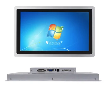 Päikesevalguses loetav lcd-ekraan tööstuse 17 tolline mahtuvuslik puutetundlik ekraan ja HD-DVI-VGA-USB-monitorid