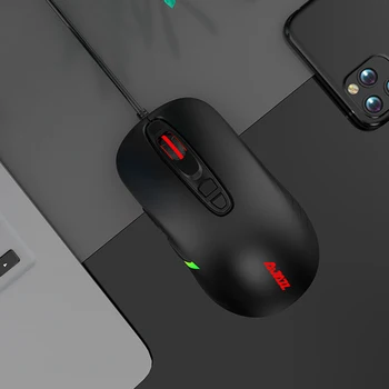 Ajazz Juhtmega ARVUTI Hiir Gaming Mouse 7 Nööpi 10000 DPI Reguleeritav Töölaua Sülearvuti Mute Office Hiired Arvuti Tarvikud