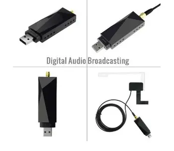 Kukuz DAB+ Raadio Tuuner USB-DAB+ digitaalraadio Vastuvõtja Antenn Android autoraadio Uus Versioon