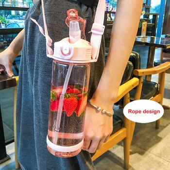 Fashion Vee Pudel Õled Väljas Vee Pudel Terve Plastikust Reisi Drinkware Sport Shaker Armas Lapsed Beebi Waterbottle