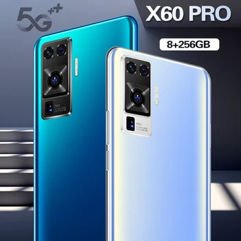 X60 Pro 512G Global Side-7.3-tolline HD-Kaamera Suure Mälu Nutitelefoni
