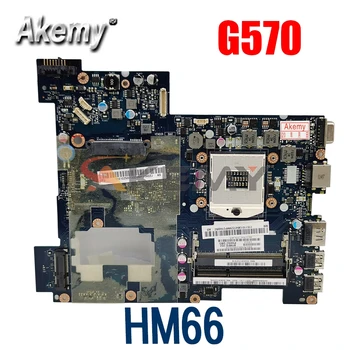 Sülearvuti emaplaadi LENOVO Ideapad G570 HM66 Emaplaadi PIWG2 LA-675AP DDR3 Täielikult testitud