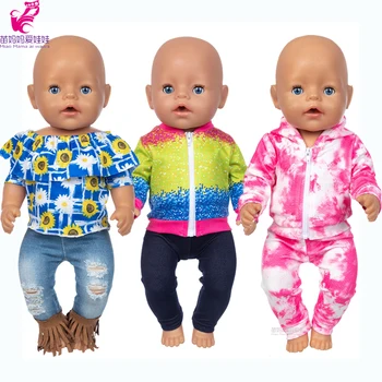 Nukud Riided 43 Cm 18 Tolline Ameerika OG Nukk Jope Mänguasjad Kannab Baby Doll Riided Sobivad