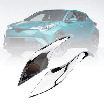 2tk Chrome Rearview Mirror kaitsekaas Tahavaatepeegli Trim Strip Toyota CHR C-HR 2016-2020 Tarvikud