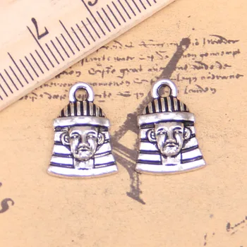 145pcs Ehted Võlusid egiptuse kuningas ttü 16x11mm Antiik Pinnatud Hõbe Ripatsid Teha DIY Käsitsi valmistatud Tiibeti Hõbedast Ehteid