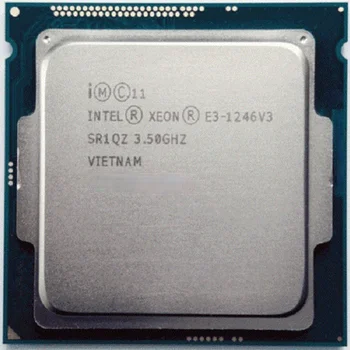 Intel Xeon E3-1246 v3, 8M Vahemälu 3.5 GHz SR1QZ LGA1150 E3 1246 v3 CPU Protsessor