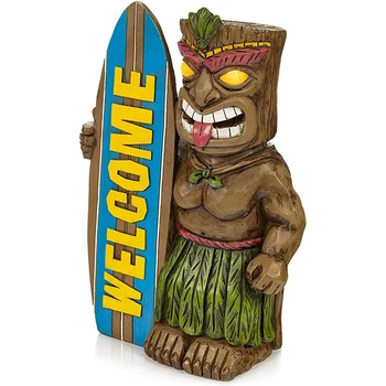 Uus Lainelaua Decor Maya Totem Aed Ornamnet Rula Vaik Terrass Ornament Teretulnud Surfboarding Väljas Decor