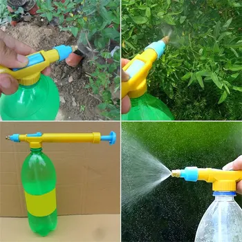 Mini Plastist Vee Pudelid Pihusti Pea Pestitsiididega Pritsimine Pea Bonsai Garden Rõhk Pihusti Põllumajanduse Tööriistad