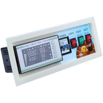 XM-18SE Automaatne Muna Inkubaator Töötleja Digitaalse LED Temperatuuri Kontroller Temperatuuri ja Niiskuse Andurid Muna Hatcher Controlle