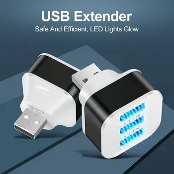 1 3 USB-Jaoturit Expander Kolme Sadama Laiendamine USB Hub USB Laadija L2I7