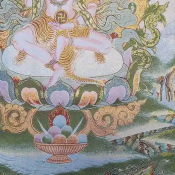 Tiibeti Buddha Thangka Usuliste Buddha Kuju Baifu Kurjade Vaimude Väljaajamine Tara Tara Thangka