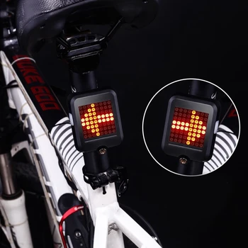USB Laetav Bike Saba Kerge,80 Luumenit 64 LED ' Idega Jalgratta suunatuled Tulede ligent Andur Piduri Omakorda Märk