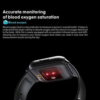 Ollivan 2021 Smart Watch 1.69 Tolline Meeste Keha Temperatuuri, Täielikult Puutetundlik Ekraan Smartwatch Naiste Täpne Hapniku Jälgida Kella Vaadata
